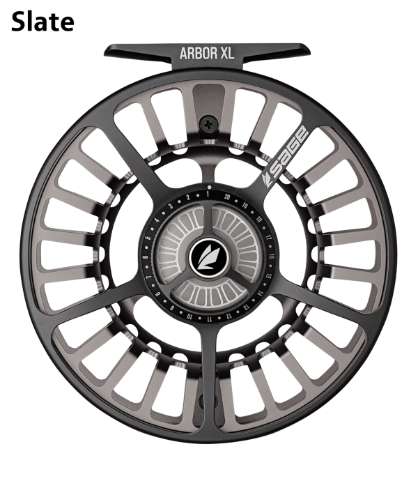 Sage ARBOR XL Fly Reel Slate Front Sage ARBOR XL Fly Reel Slate Front
